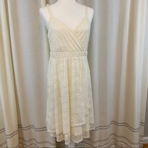 Torrid Ivory Lace Dress (size 0)